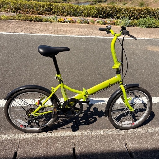 ファスター FDB206 20インチ 6段変速 折りたたみ自転車 折りたたみ自転車　Captain Stag 美品　20インチ6変速