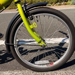 折りたたみ自転車　Captain Stag 美品　20インチ6変速の画像