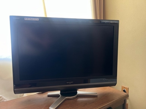 美品】シャープ AQUOS 32型テレビ（LC-32DE5）リモコン・カード付 (ち 