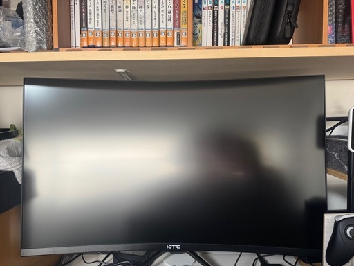 KTC 32インチ 湾曲ゲーミングモニター 165Hz VESA対応 ゲーミングPCモニター H32S17C【費用追加でお届けも可】