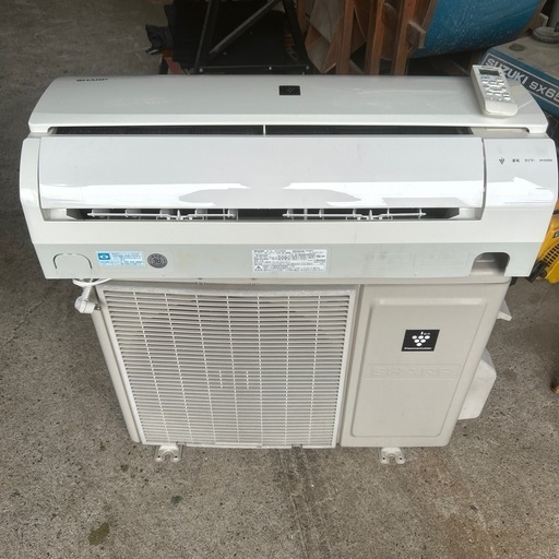 シャープ　2015 2.5kw エアコン　AY-E25DM 動作確認済　ポンプダウン済み