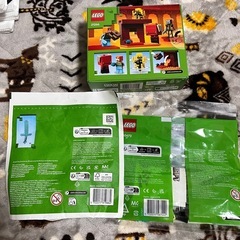（新品）Minecraft LEGO3点セットの画像