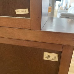引き取り限定】マルニ 食器棚 (イノベ スタッフ) 蒲池の収納家具《食器 