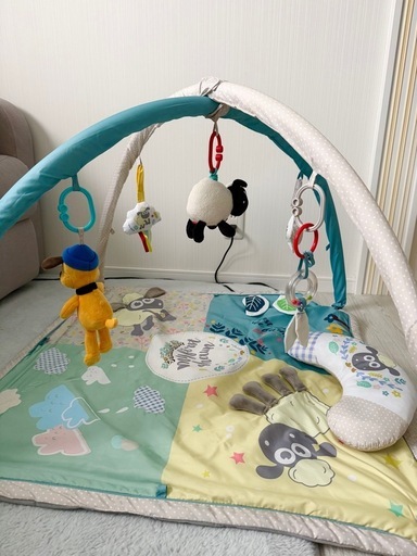 プレイジム ベビーマット ひつじのショーン 3way アクティビティプレイジム
