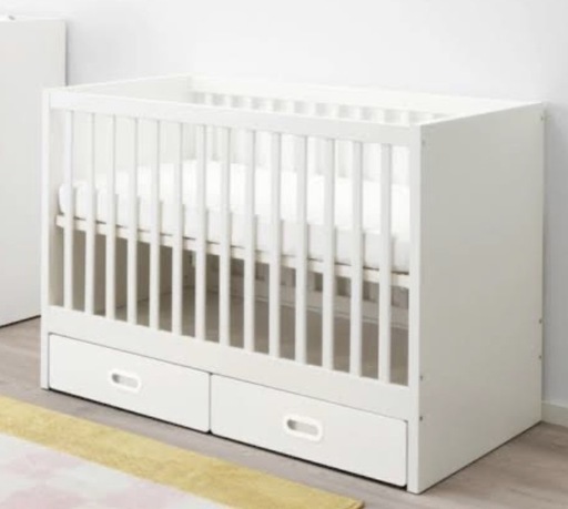 IKEA STUVA ストゥヴァ ベビーベッド ベビー布団マットレス 一式セット 