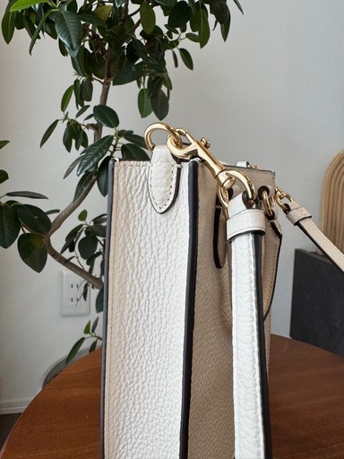 【極美品】COACH コーチ バッグ ハンドバッグ NORTH SOUTH
