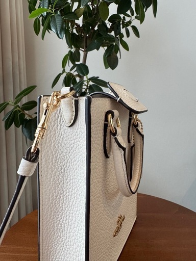 【極美品】COACH コーチ バッグ ハンドバッグ NORTH SOUTH