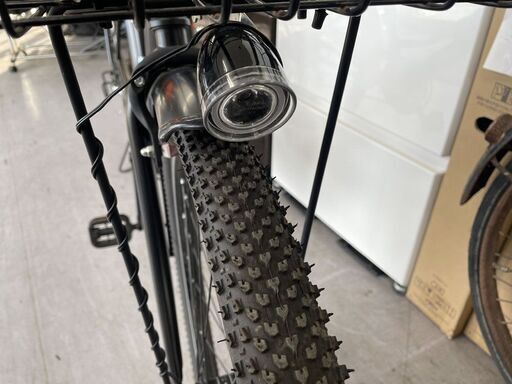 27.5インチ ６段変速自転車 カゴ 荷台 ライト 鍵付き シティサイクル ママチャリ 27インチ 札幌市手稲区