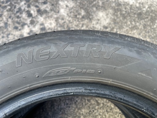 412-1)はめ替え込み！155/65R14 BSネクストリー中古2本セット！2021年製