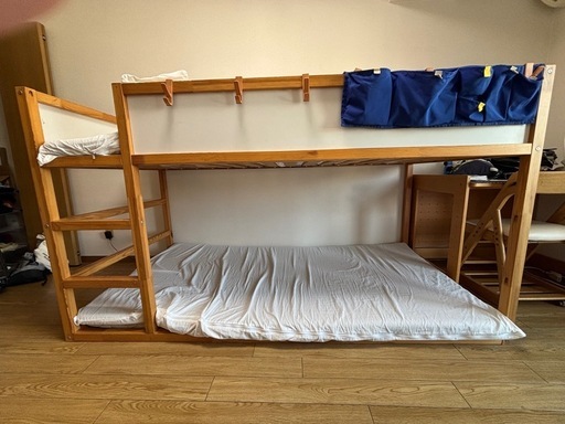 IKEA KURA ロフトベッド（スノコ付き）
