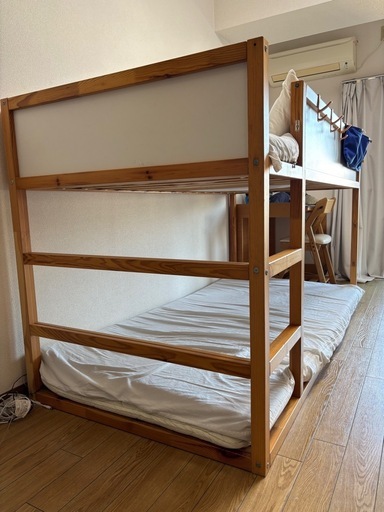IKEA KURA ロフトベッド（スノコ付き）