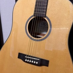 アコースティックギター（ケース付き）の画像