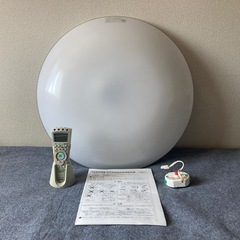 【東芝】　シーリングライト　タイマー機能　リモコン・取説付き　6〜8畳の画像