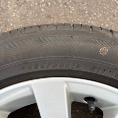 夏タイヤ:グッドイヤーEfficientGrip  ECO 2022年製205/55R16 ホイール:トヨタ純正 6.5Jx16+45 ノア、ヴォクシー、オーリス等 にの画像