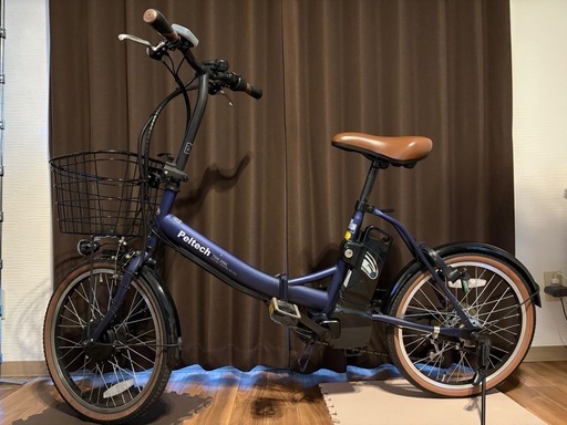 ペルテック　折りたたみ式電動自転車