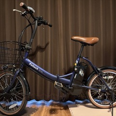 ペルテック　折りたたみ式電動自転車の画像
