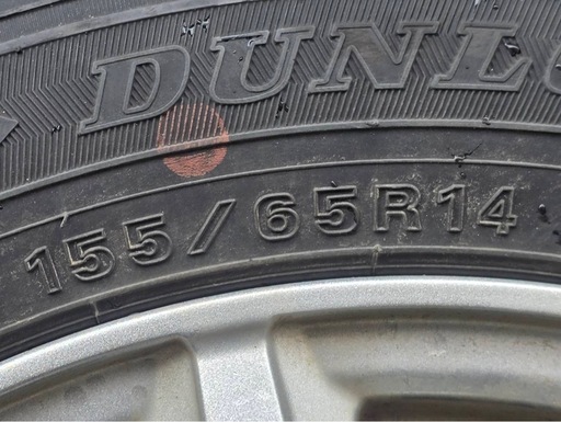 WEDS JOKER 14x4.5J 4穴 100 社外AW・冬タイヤ 
DUNLOP WM02(2023製) 4本セット