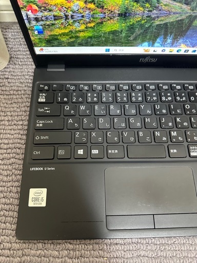 富士通U9310/E 第10世代 i5☆SSD 256GB☆メモリ8GB☆ 指紋認証 Win 11 ☆Office 2024