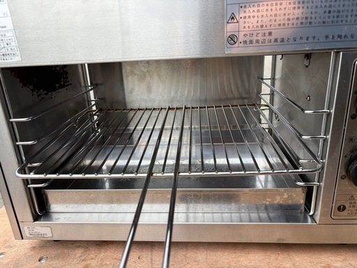 ☆中古品 リンナイペットミニ RGP-42SV 都市ガス 2020年 赤外線グリラー 焼き物 動作問題なし 厨房☆
