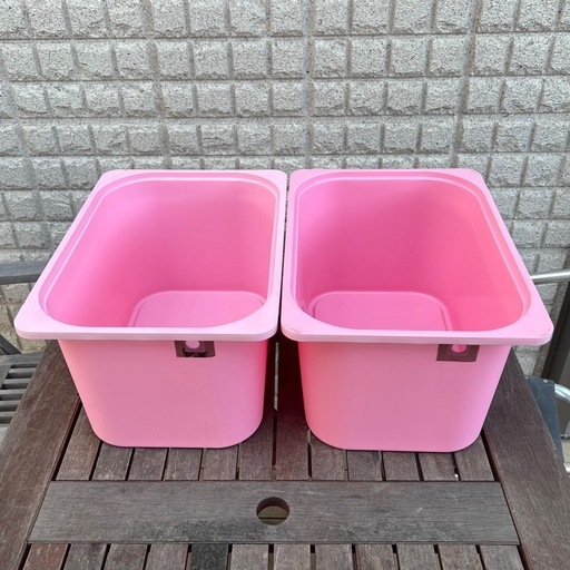 メダカ飼育容器ピンク【トロファスト】1個 (チョコっとメダカ) 沼久保