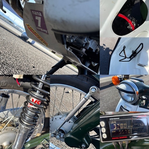 ⭐️スーパーカブ90カスタム車⭐️HONDA純正90エンジン⭐️自賠責10年2月まで付いてお得⭐️