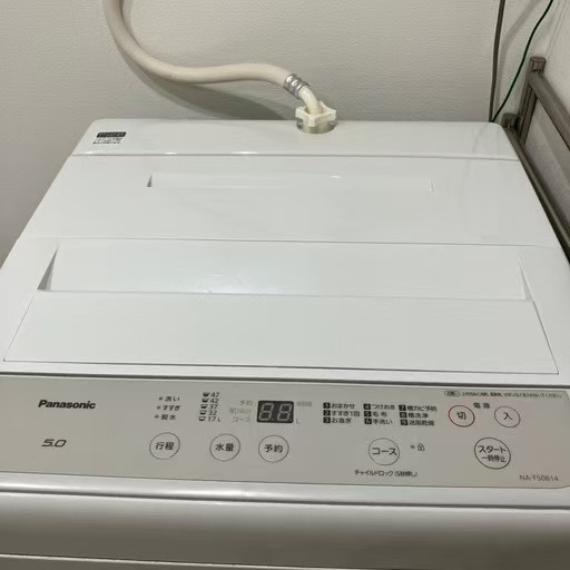 Panasonic 洗濯機 (チン) 東陽町の生活家電《洗濯機》の中古あげます 