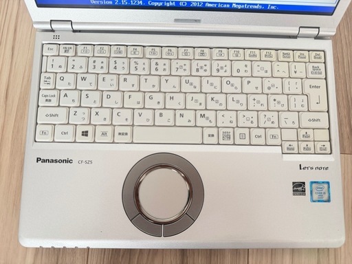 【ジャンク】Panasonic Let's note CF-SZ5 ノートPC