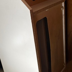 白 テレビ台 木製の画像