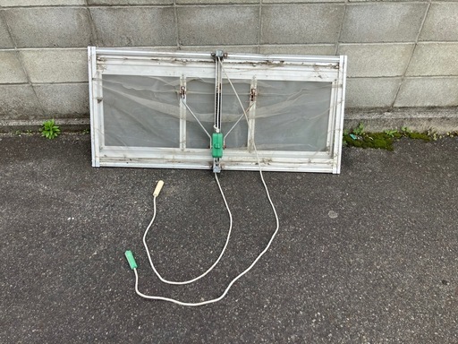 ビニールハウス用換気窓