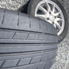 155/65R13タイヤホイールセットの画像