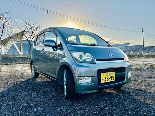 H19年！ダイハツ　ムーヴカスタム！メモリアルエディション！車検R8年9/30迄！走行8万ｋｍ台！スマートキー！4WD！コミコミ乗って帰れます！