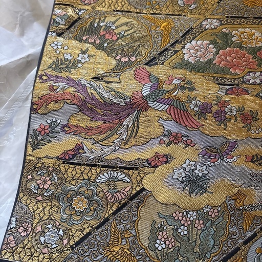 中古　正絹帯