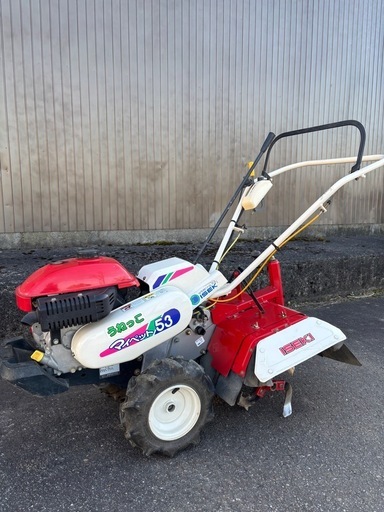 値下げ中イセキ 管理機 KCR53-SDU うねっこ4.3馬力 正転逆転 作業幅 約450mm 中古