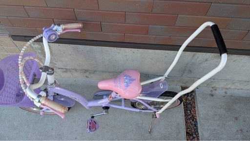 子ども用自転車　手押し棒付き　ソフィア　プリンセス 子ども用自転車 手押し棒付き ソフィア プリンセス 楽天市場 