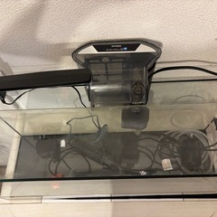 観賞魚用60×28×20水槽セットの画像
