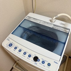 【4月中にお取引が出来る方】Haier 洗濯機の画像