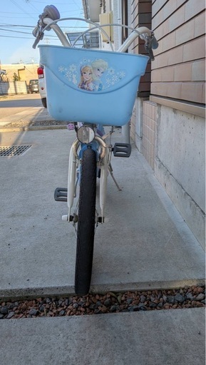 子ども用自転車　アナ雪　プリンセス