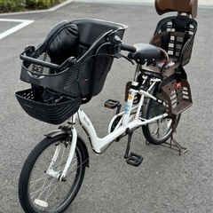 【すぐ乗れる】前後子供乗せ付自転車（BAA・幼児2人同乗基準）1万円での画像