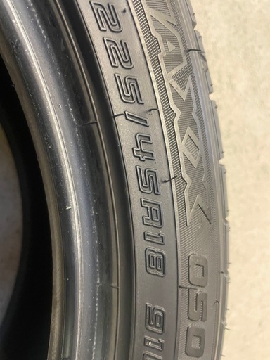 ダンロップ　スポーツマックス　225/45R18