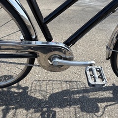 【春のサイクルフェア】　☆前後良品中古タイヤ☆   27インチ軽快車 防犯登録料込価格︎‼︎の画像