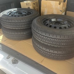145/80R12 タイヤホイールセットの画像