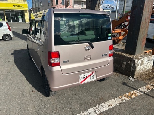 人気の軽自動車！平成24年！ダイハツ！ムーヴコンテ！グレード　G NAVI！型式　DBA-L585S！現状！車検2年付