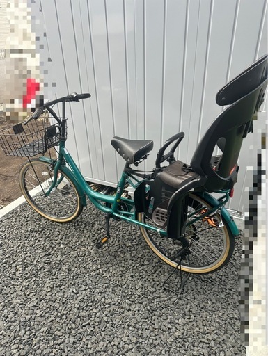 シティサイクル　チャイルドシート付き　自転車