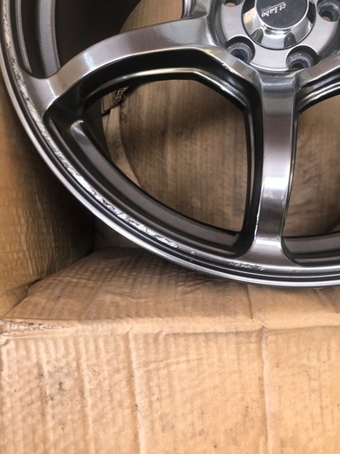 急募！！4本セット 18インチホイール 9.5j pcd100 インセット45 シバタイヤtw300 86 brz インプレッサ