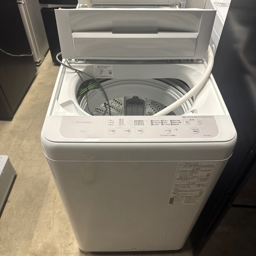 高年式パナソニック洗濯機2025年製
