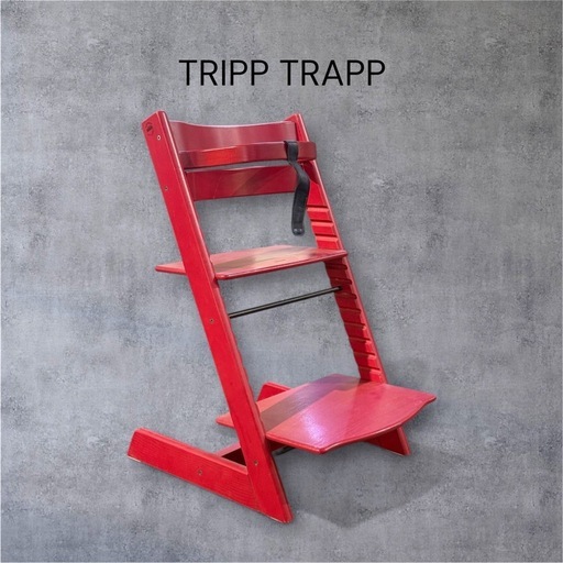 TRIPP TRAPP ストッケトリップトラップ ベビーガード付赤