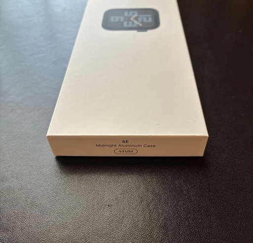 アップルウォッチSE midnight aluminum case 44mm決まりました