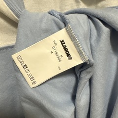 XLARGE 水色 長袖カットソー Mの画像