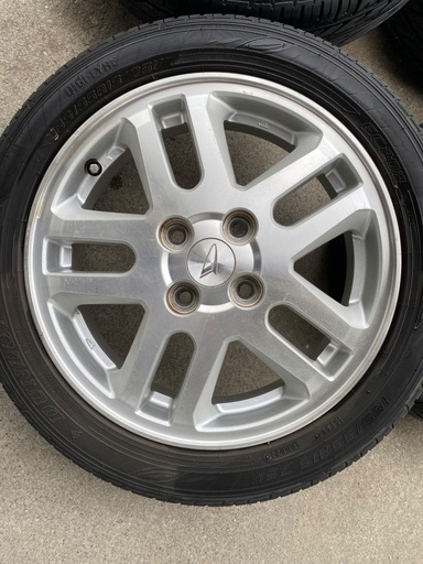 超格安 ダイハツ タント カスタム 純正 アルミホイール タイヤ付き 4本 15×4.5J 100×4穴 オフセット45 165/55