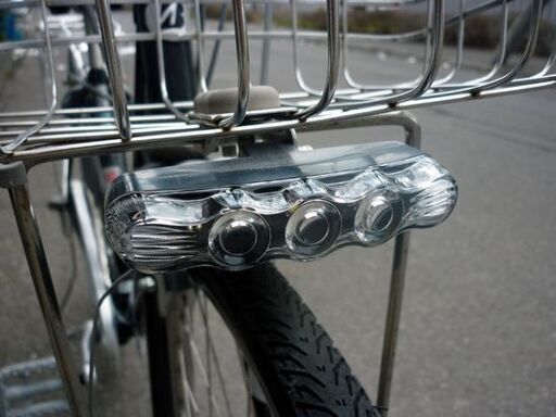 ☆【訳あり】自転車 シティサイクル 27インチ BRIDGESTONE カゴ付き 荷台付き ライト点灯 ブリジストン 切り替え不調 ブリヂストン ママチャリ 札幌市 豊平区 平岸店